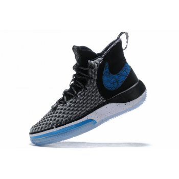 2020 Nike AlphaDunk Black White-Royal Blue Shoes